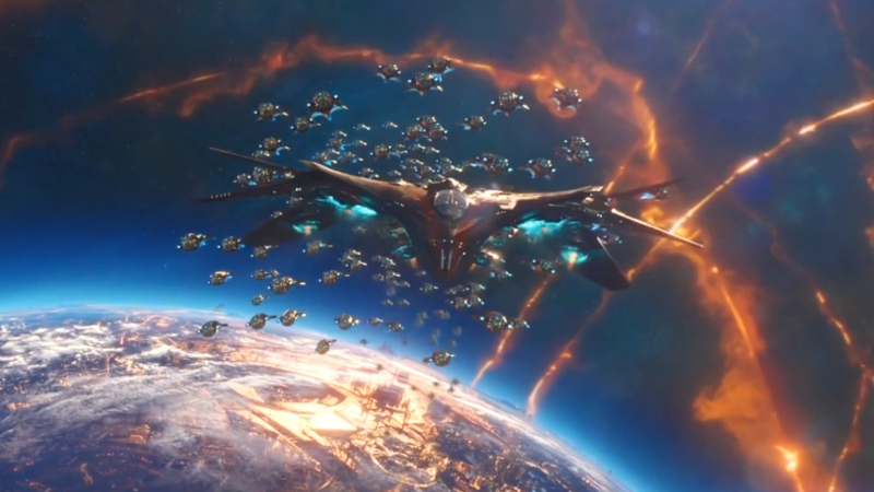 Guardians of the Galaxy Vol. 2 (2017) Фрагмент под названием Sovereign