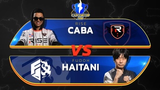 RISE | Caba (Guile) vs. FUDOH | Haitani (Akuma) - Capcom Cup 2018 Secondary Stream - CPT 2018
