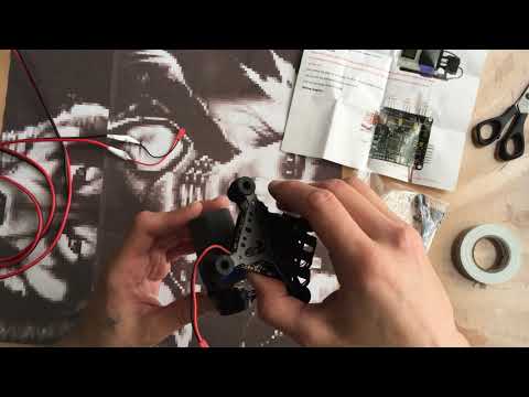 3 X осевой подвес на квадрокоптер Three axis pan