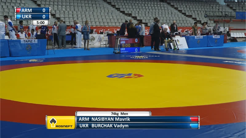 European SAMBO Federation. Day 1. Mat