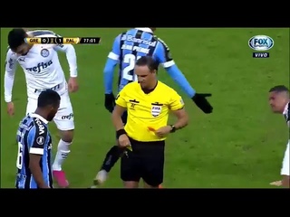 Lance da Expulsão de Felipe Melo contra o Grêmio - Felipe Melo Chora após Expulsão