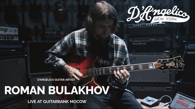 DAngelico: Roman Bulakhov Thoughts In The Car ( Live GUITARBANK