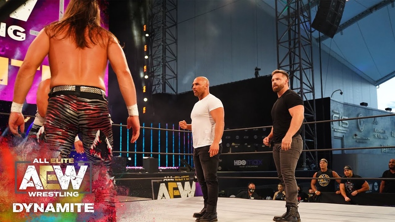 FTR AND THE BUCKS FINALLY COME FACE TO FACE, AEW DYNAMITE 5, 27, 20, JACKSONVILLE,