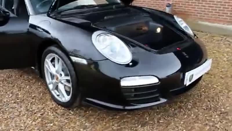 Porsche Carrera 2 997 Gen 2 in Basalt Black with Black