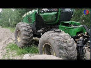 Восстановление отверстий рамы харвестера  John Deere 1170e в Саранске