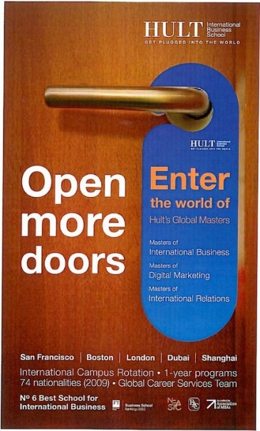 №2, Hult Masters, London №2, Hult Masters, London