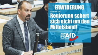Regierung schert sich nicht um den Mittelstand!