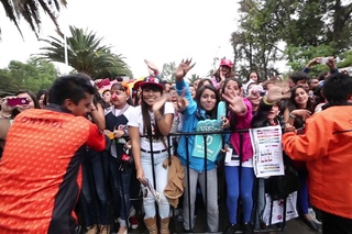 Backstage Foro Sol JetLag y One Direction.