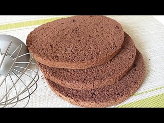 Всегда удачный Шоколадный бисквит/Chocolate biscuit