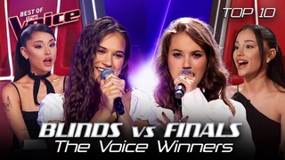 ICONIC The Voice WINNERS’ FIRST & LAST: Blind Auditions vs Finals | Top 10