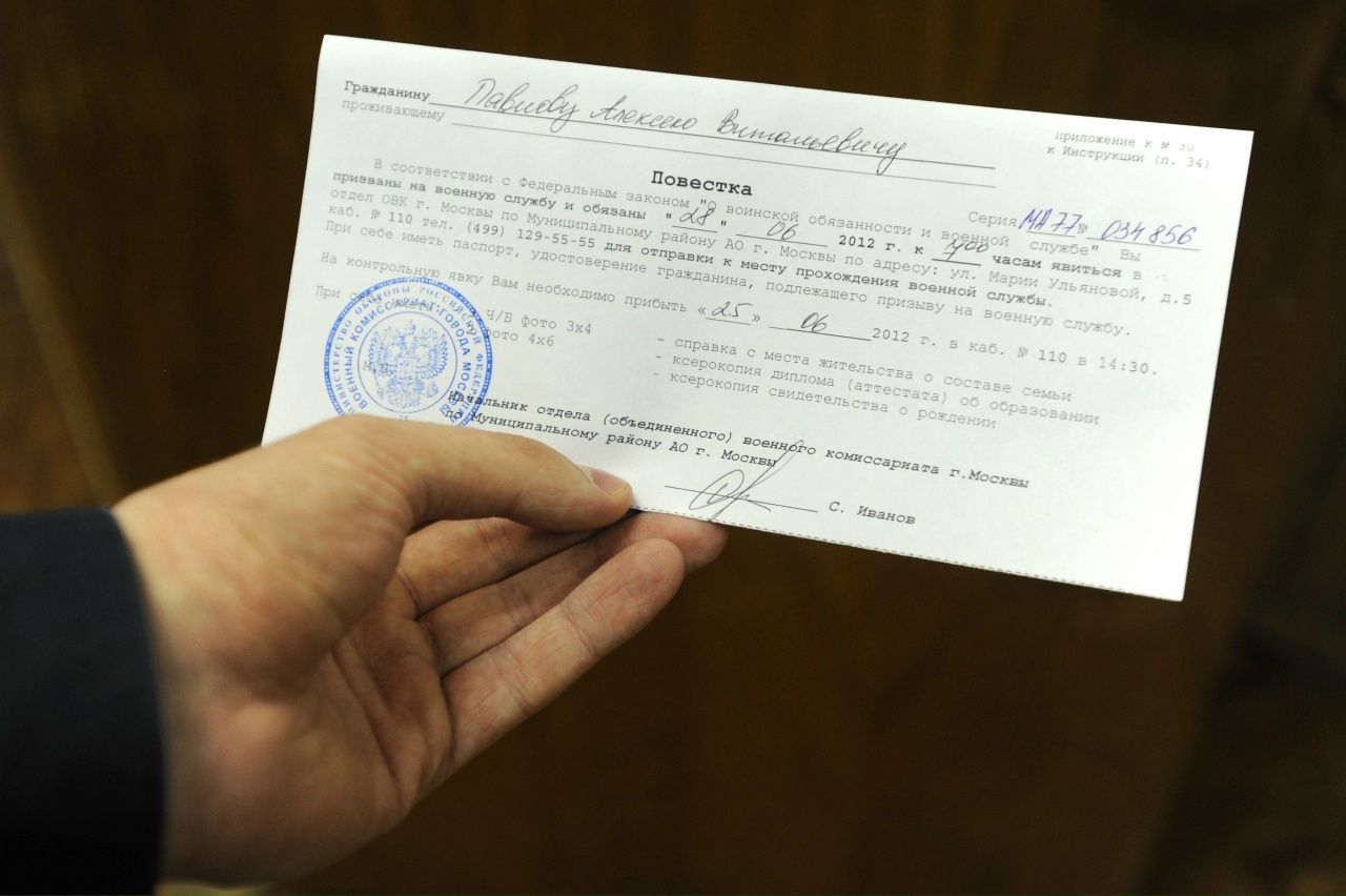 Меняются правила вручения повесток из военкомата. Что это значит Мир права