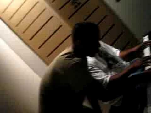 Theo Parrish, Skymark, Julien Dyne, Ommas Keith practising in the