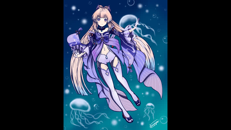 Speedpaint Sangonomiya Kokomi by