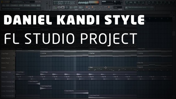 Euphoric Uplifting Trance FL Studio Template ( Daniel Kandi Style) by Stefan