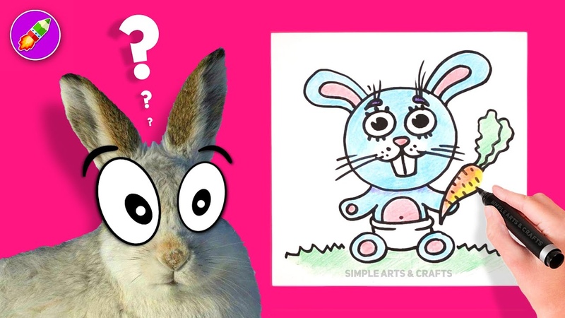 How To Draw A Sweet Rabbit Step By Step