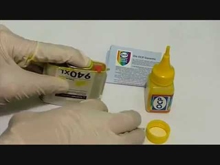 Заправка BURSTEN NANO #940 х картриджей чернилами OCP 272.