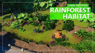 Planet Zoo - Rainforest Habitat - Giant Anteater - Banoa Zoo EP02