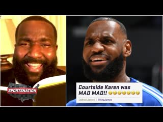 LeBron laughs at 'Courtside Karen' & Kevin Durant's Godzilla take: Perk interprets NBA tweets