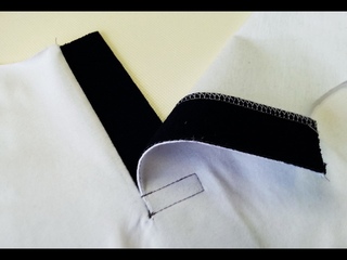 Sewing course how to sew a polo shirt 2     Kurs szycia plisa polo koszulka z dzianiny