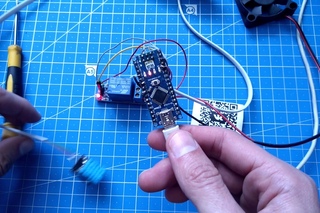Умная вытяжка для ванной комнаты на Arduino и dht 11