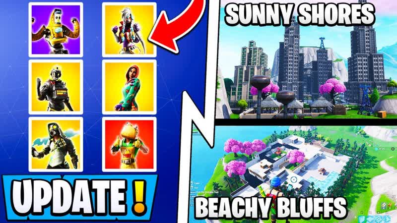 NEW Fortnite Season 11 Map , All POI Names, Free 1500 Vbucks, All