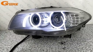 For BMW 5 Series F10 F11 F18 520i 523i 528i 530i 535i M5 Ultra Bright COB Led Angel Eyes Halo Rings