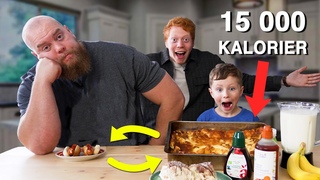 Sveriges starkaste man och 6-ring byter kost under en dag