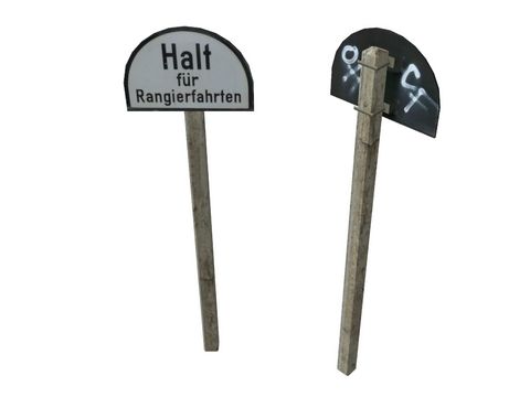 Dm-Ra10 (alt) - Rangierhalttafel