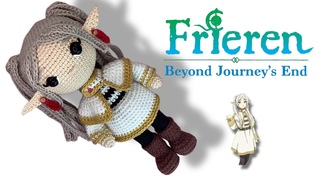 FRIEREN AMIGURUMI 2/4 #sosonofrieren #frierenacrochret #tutorialfrieren