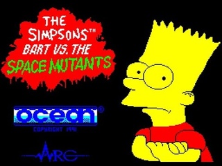 ZX Spectrum Longplay 186 Bart vs the Space Mutants (EU)