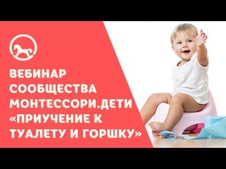 Вебинар  «Приучение к туалету и горшку»