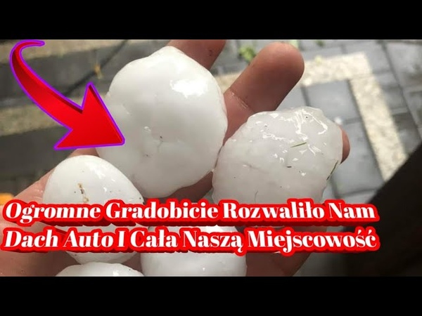2001. Grad Wielkości Piłek Rozwalił Nam Dach Auto i Całą